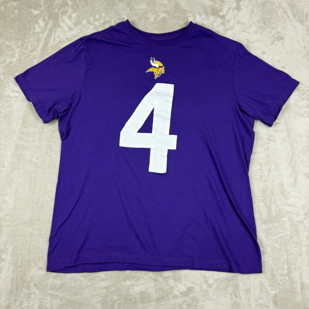 Minnesota‎ Vikings Nike Dalvin Cook #4 NFL Football T-Shirt Mens